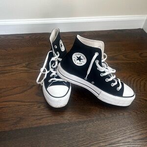 Converse Classic Black and White High-Tops